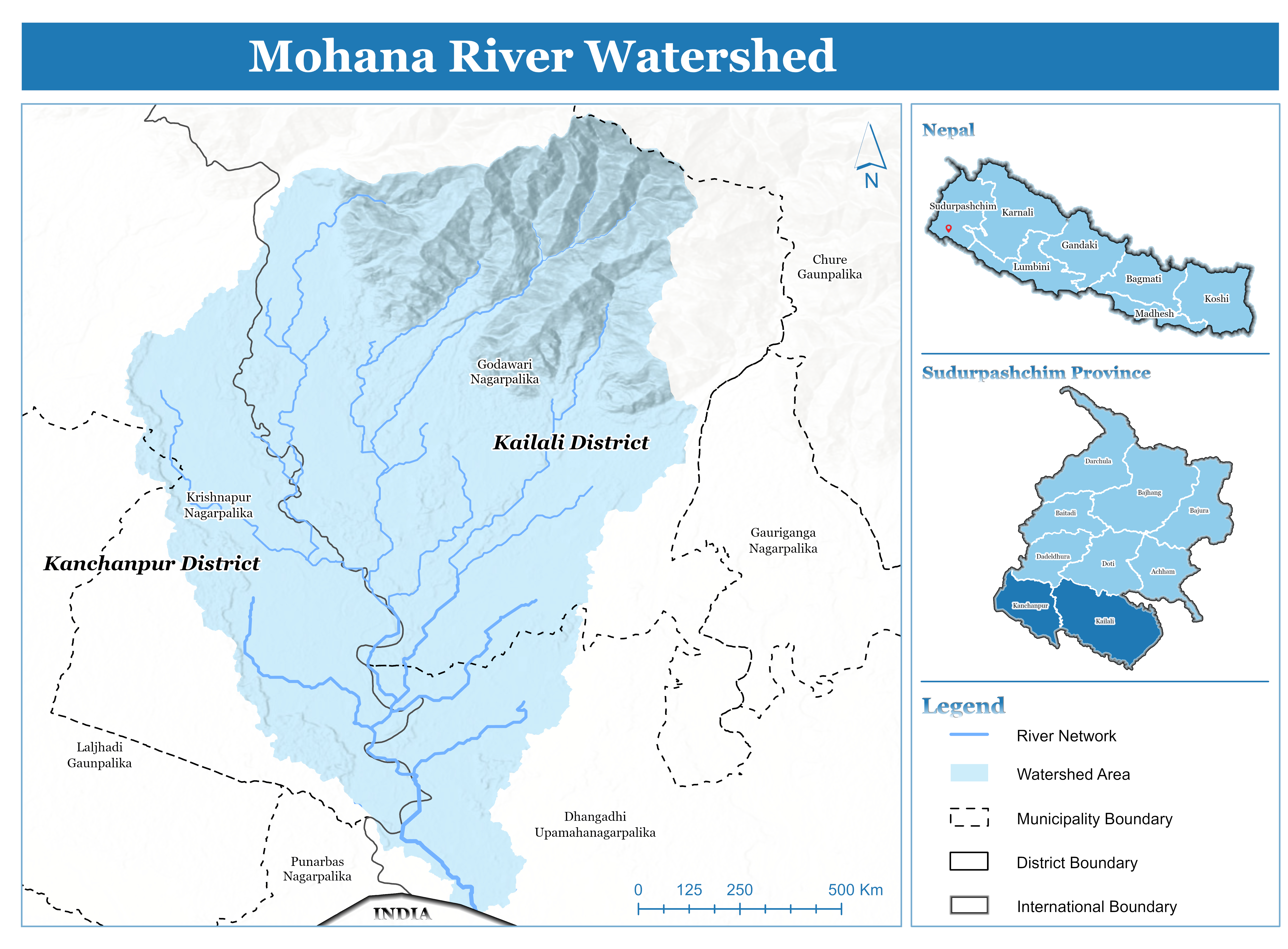 Geo-Spatial Feature Digitization – Mohana & Macheili Watersheds